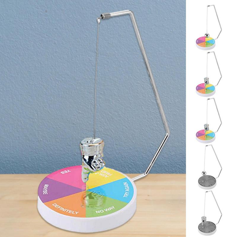 Newton Cradle Large - Novelty Magnetic Decision Maker Swinging Pendulum