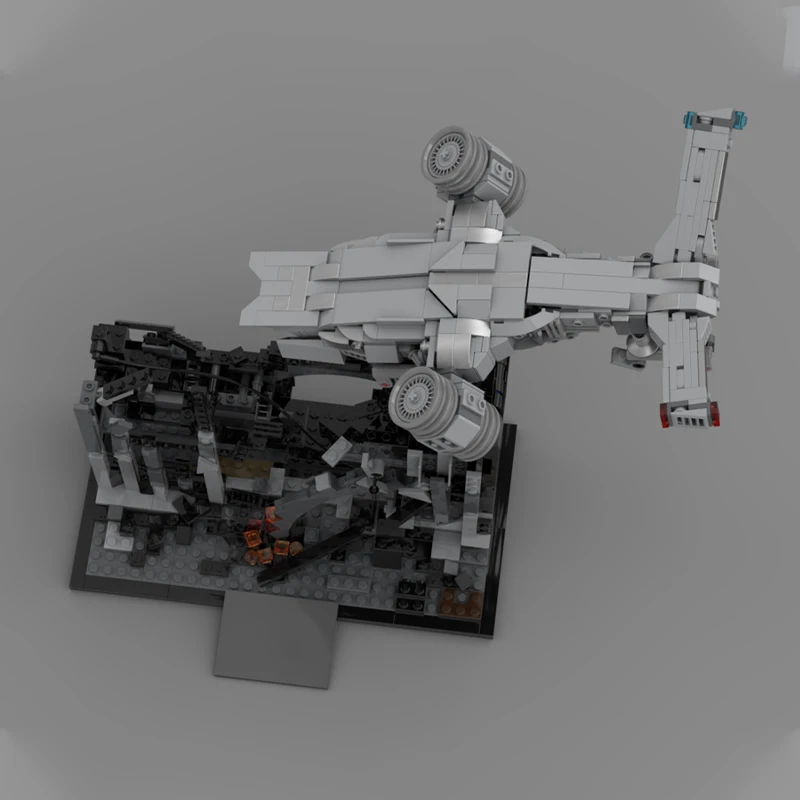 814pcs MOC Science Fiction Mov - Science Hunter review and price
