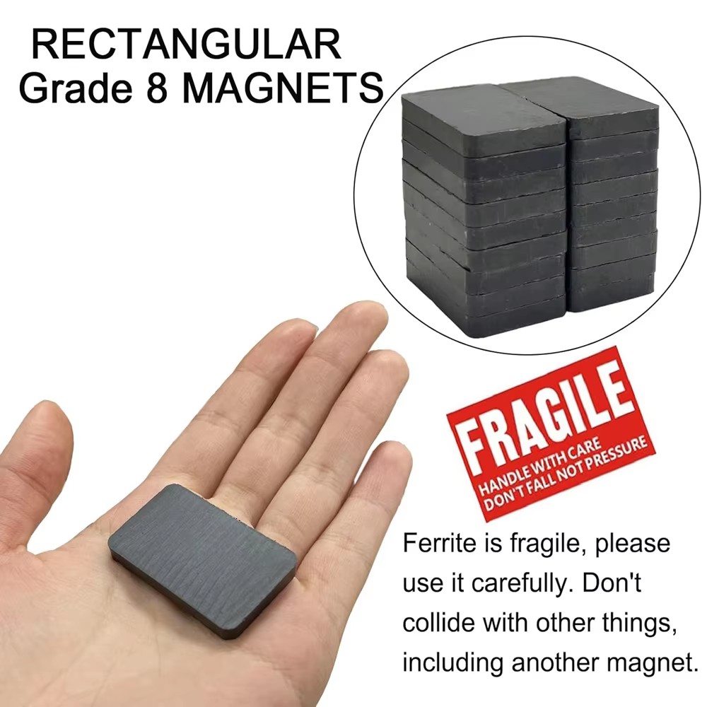8/12pcs Ferrite Ceramic Blocks - Hobby Is Science review and price