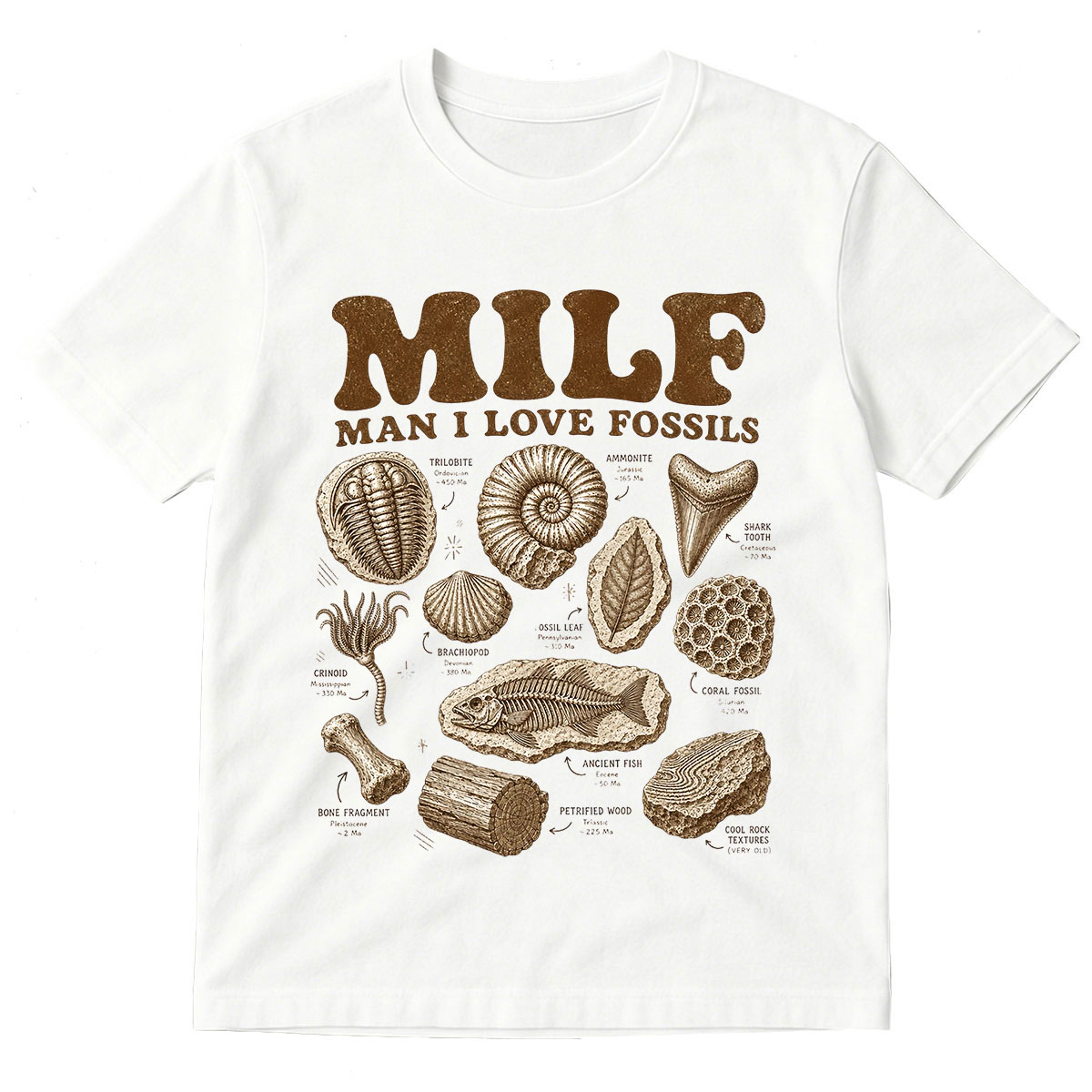 Milf Man I Love Fossils T-shir - Science Hunter review and price