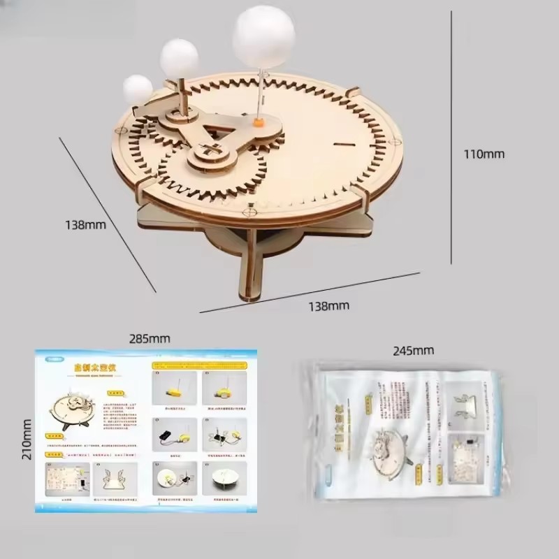Wooden Solar System Mechanica - Hobby Is Science review and price