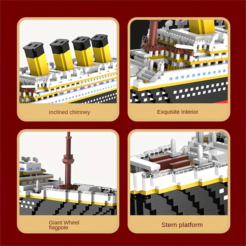 Titanic building block assembl - Science Olympiad review and price