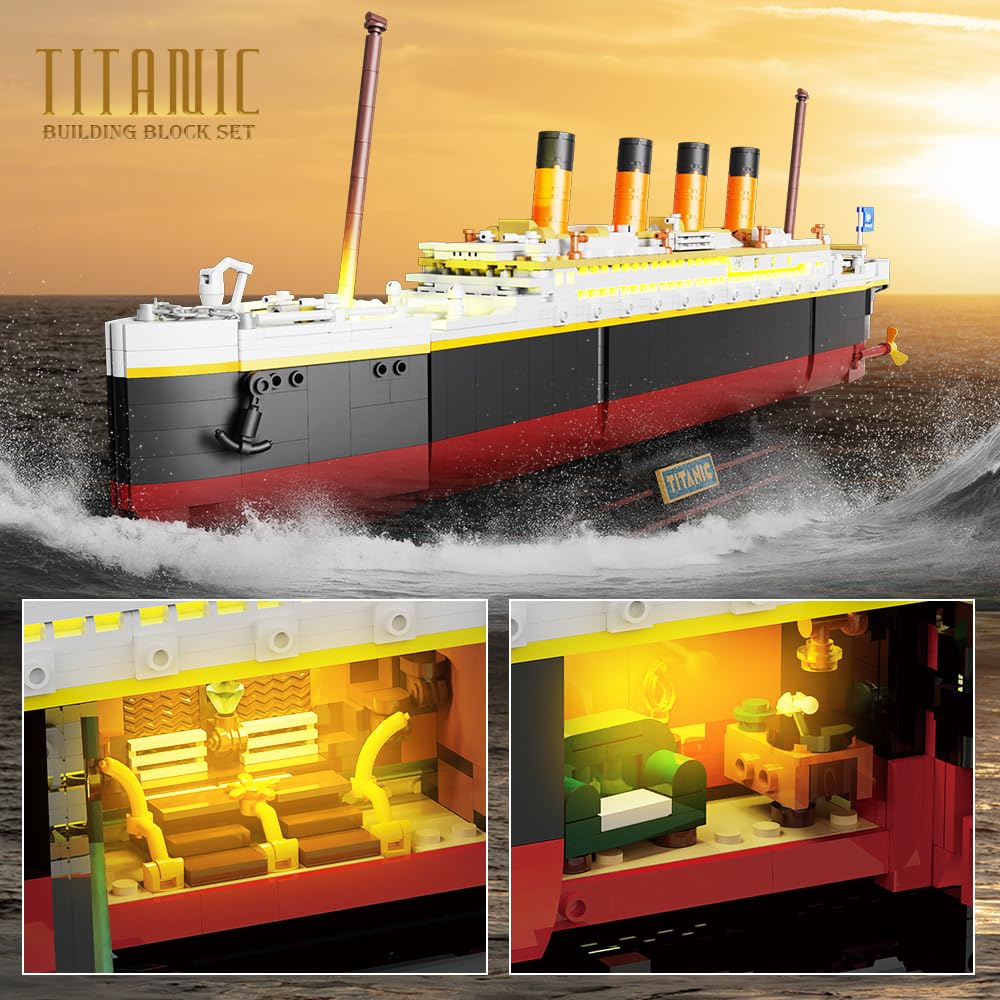 Titanic Building Set with LED- - Science Olympiad review and price