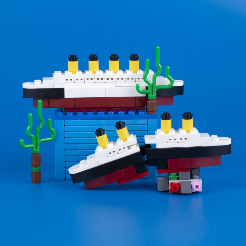MOC Titanic Ship Model Buildin - Science Olympiad review and price