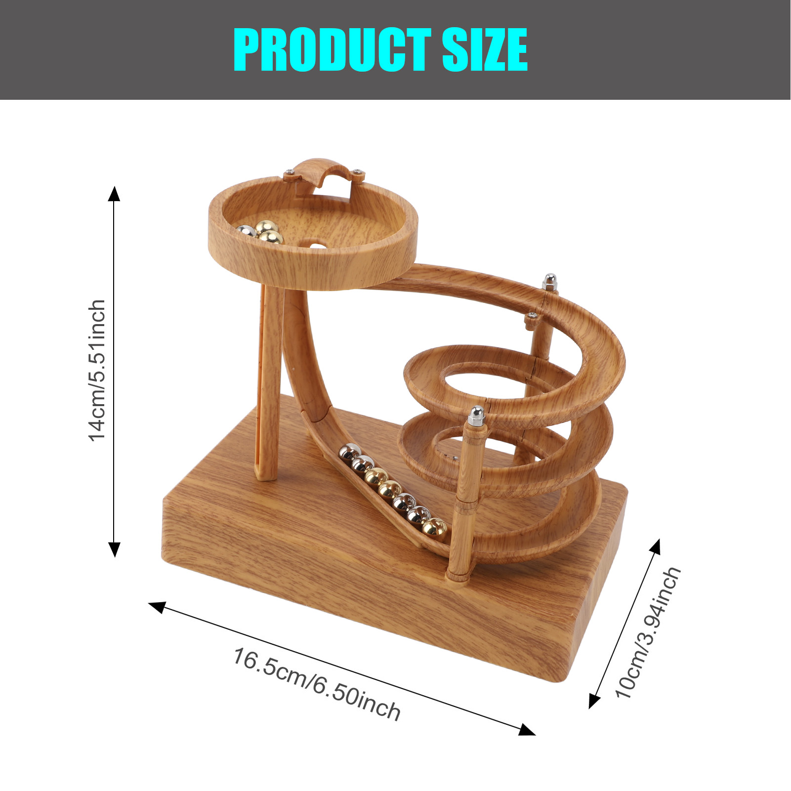 Rolling  Perpetual Motion Mach - Newton Cradle Large review and price