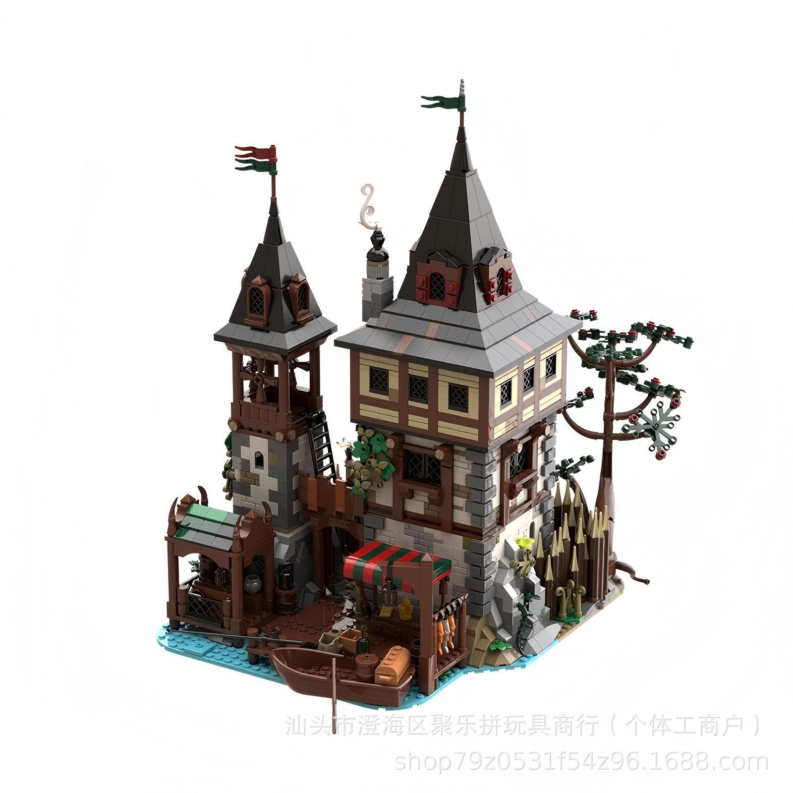 MOC Bear King Castle Mosaic Bu - Hobby Is Science review and price