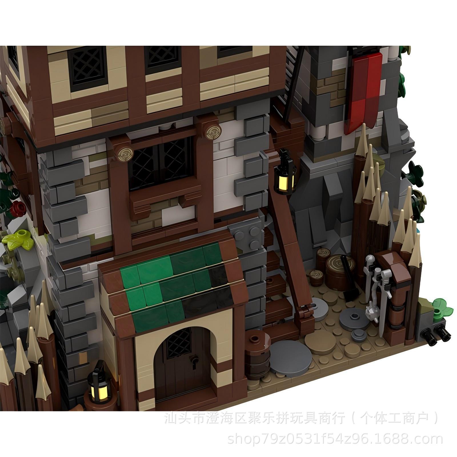 MOC Bear King Castle Mosaic Bu - Hobby Is Science review and price