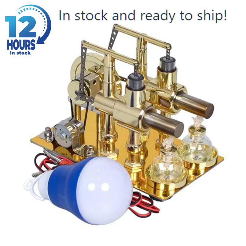 Two Cylinder Stirling Engine M - Science And Invention review and price