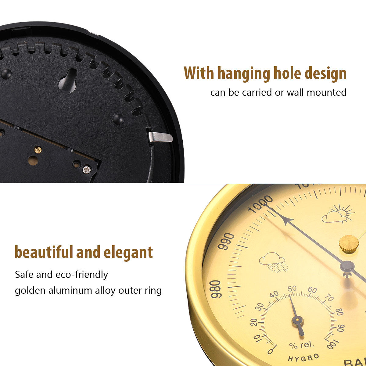 3-in-1 Analog Barometer Thermo - Barometer Analog Classic review and price
