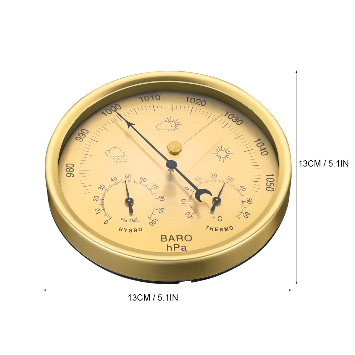 3-in-1 Analog Barometer Thermo - Barometer Analog Classic review and price