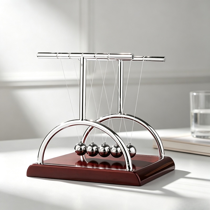 Newton Cradle Balance Steel Ba - Newton Cradle Large review and price